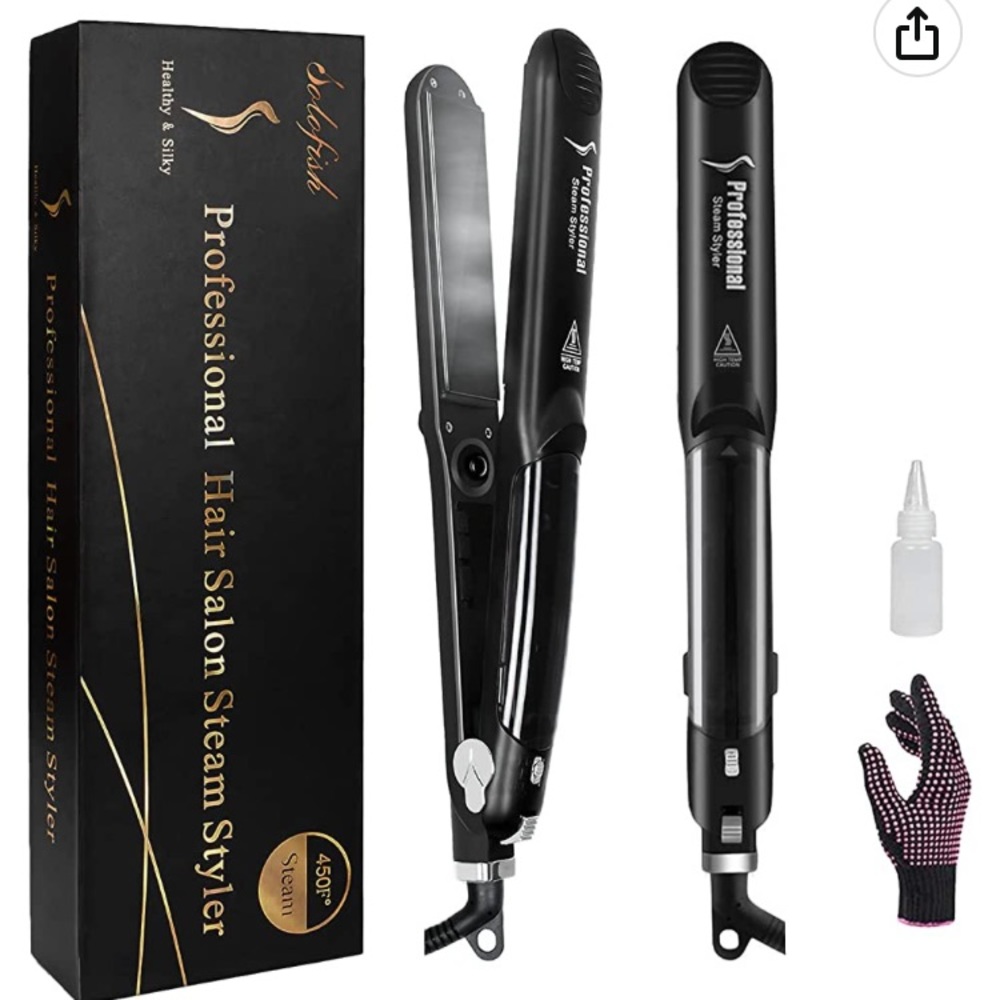 SOLOFISH Steam Hair Straightener